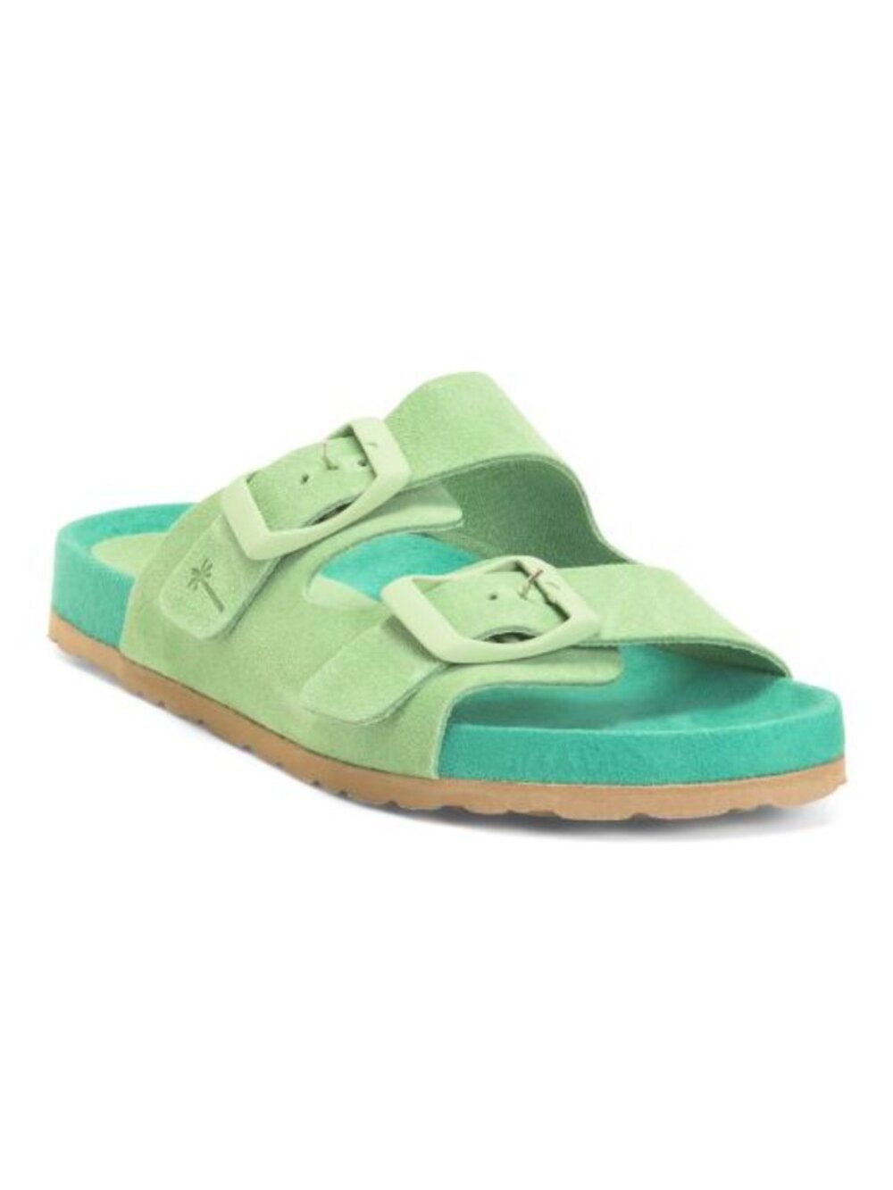 MANEBI Made In Italy Suede Sandals